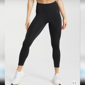 Gymshark pocket leggings, medium, black